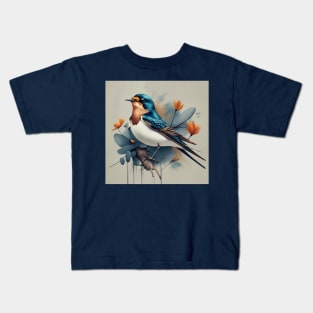 Barn Swallow Kids T-Shirt